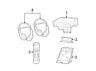 5064344ab Chrysler Brand New Genuine Oem Electrical Dvd Player Screen Lower