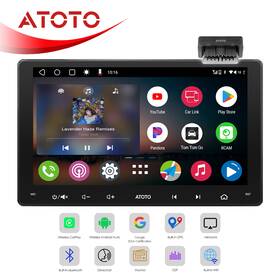 A5lg209t-s04-nh56sc61 Atoto 9 Inch Car Stereo Carplay Android Touch Screen Bluetooth Radio Without Bd Scanner