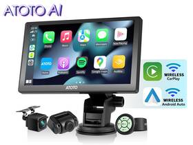 Aiemp80701ygai Atoto Ai 7 Inch Universial Portable Carplay Stereo Android Head Unit Radio With Camera