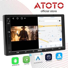 Ato5lg2a7tel282 Atoto Carplay Stereo A5 Elite Wifi Apple Android Auto 7 Inch Wireless 2-din With Rwc