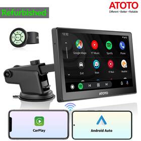 Atoto-p8 Atoto P8 7in Touch Screen Car Radio Apple Carplay Android Auto Portable Stereo