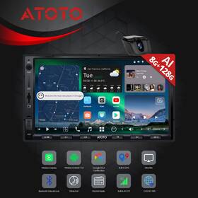 Atxt7g6k36h1e05ai Atoto 7 Inch X10 Touch Screen Car Stereo 2din 8g 128g Radio Head Unit With Front Cam