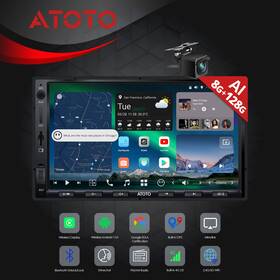 Atxt7g6k36h2e06ai Atoto X10 7 Inch Touch Screen 8g 128g Car Stereo Radio Head Unit With Rear Camera