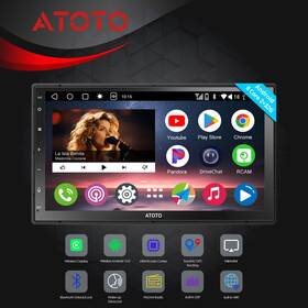 Lepg255a7pa01sta24 Atoto Double-din 7 Inch Wireless Touchscreen Carplay Stereo Head Unit 2g 32g Bluetooth Ppv