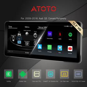 S8adq54xl12a8pn-audi22dv42 Atoto For Audi Q5 09-16 12.3 Inch Carplay/android Car Stereo Chatgpt Concert 4g Lte