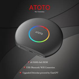 Atxy6h56jbk01pl Atoto X Ultra 4g 64g Wireless Carplay Ai Box Netfilx Android Drivechat Adapter