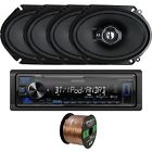 B-kmmbt225u-2kfcc6895ps Enrockautomotivebundle Kenwood Digital Media Bluetooth Receiver Speakers Speaker 728120511977
