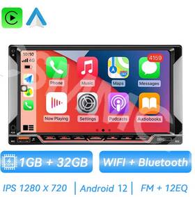 204755322 Bcsmmcar 7 Inch Wireless Car Radio Double 2din For Apple Carplay Stereo Touch Screen Bluetooth