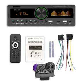 58857 Bcsmmcar Car Stereo Audio In-dash Fm Aux Input Receiver Tf Usb Mp3 Radio Player Bluetooth