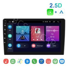 5t7732 Bcsmmcar Double Din 9 Inch Car Stereo Touch Screen Radio For Apple Carplay Android Auto