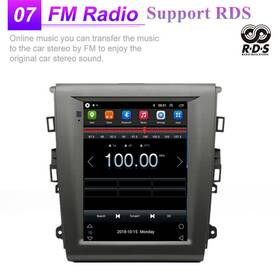 Bcsmmcar 911332865291 Double Din 9.7 Inch Touch Screen Mp5 Player Fit For 2013-2020 Ford Fusion Mondeo