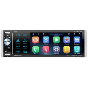 Sjcly5 Bcsmmcar Car Radio Stereo Touch Screen 5.1in Bluetooth For Carplay Mp5 Player Mirror Link