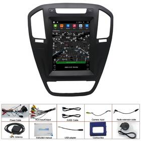 Bcsmmcar Tg664e 9.7in Car Radio Mp5 Player Gps Bt Wifi Mirror Link Fit For 2009-2013 Buick Regal