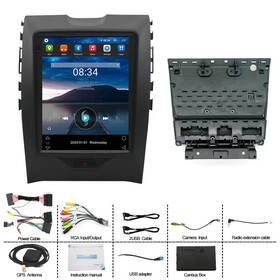 Ty77433 Bcsmmcar Android 13 Car Radio Gps 9.7in Touch Screen Bt Wifi Fit For Ford Edge 2015-2022