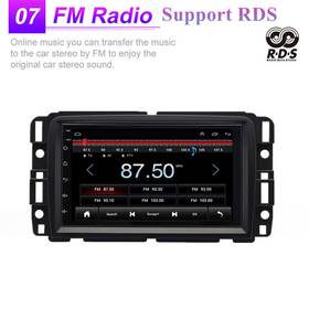 Ty7u7rr Bcsmmcar 7in Car Stereo Radio Gps Navigation Wifi Player Fit For Buick Enclave 2013-2017