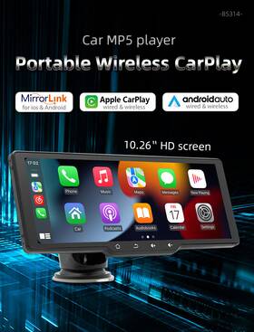 Ty87533 Bcsmmcar 10.26in Monitor Car Radio Multimedia Player Fm Bt Mirror Link Fit For Ford Focus