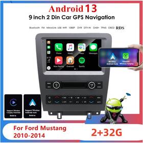 Ty933566 Bcsmmcar 9ftft Car Mp5 Player Bluetooth Wifi Touch Screen Fit For Ford Mustang 2010-2014