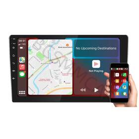 Updhj-gp10 Bcsmmcar 1080p 10in 2.5d Car Multimedia Player Gps Navigation Wifi For Wireless Carplay