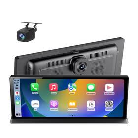 Bcsmmcar Yhu444 Car Stereo 5k Dash Cam 11.3 Inch Hd1080p Backup Portable For Wireless Carplay