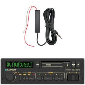 Hamburgsqm23dab-eora102 Blaupunkt Hamburg Single Din Retro Classic Am/fm Receiver Amplifier Booster Kit