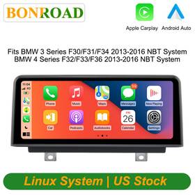 Us2013acp-nbt Bonroad Linux For 2012-2016 Bmw 3 4 Series F30 F31 Nbt Carplay/android Auto Touch Screen