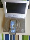 D1020 Audiovox Proton Portable Car Dvd Player Complete Set Remote Case