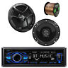 Dc208bt-csj620-eb16g50ft-cca Single Din Cd Bluetooth Receiver Jvc Coaxial Speakers 728120519188
