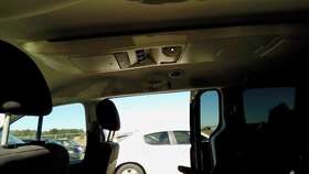 594-01138 Dodge Truck Roof Tv Display Screen 3rd Row Fits 11-12 Journey