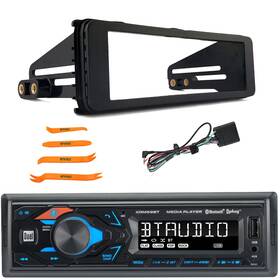 Xrm59bt-ehdrab98-13-ebpr10 Dual Single Din Media Receiver Removal Pry Tool Set Stereo Install Kit 98-2013