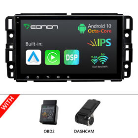 Stcvrcq80uprouseum1 Dvr Obd For Chevrolet Chevy Gmc 8inch Android Auto Car Play Stereo Gps Head Unit