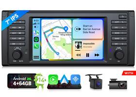 Eonon St2crae39x7ausebu1 Dvr Android 14 4 64 7 Inch For Bmw 5 Series E39 528i 530i 1995-2003 Car Radio Carplay