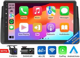 St2crae46x6susicm3 Eonon For Bmw E46 8-core 6 64g Android 13 Stereo Radio Carplay Car Gps 9 Inch Qled Dsp Cam