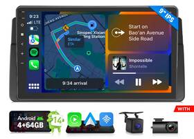 Eonon St2crae46x7ausebu1 E46x7a 9 Inch Android 14 4 64g For Bmw E46 330i 325i M3 Car Stereo Carplay Dsp Audio