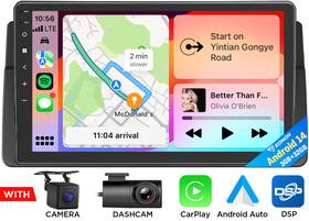 St2crae46x7usicm3 Eonon For Bmw E46 M3 325i 325ci Android 14 Stereo Radio Car Gps 9 Inch Ips Carplay Dsp Cam