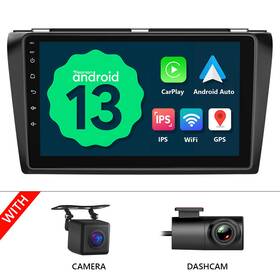 St2cram3bka13usicm1 Eonon Cam Dvr For Mazda 3 2004-09 9 Inch Android 13 Car Stereo Radio Gps Navi Wifi Carplay