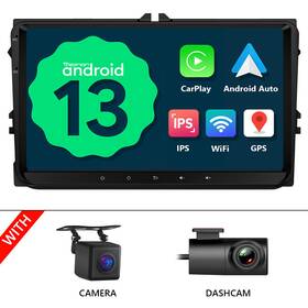 St2cravwa13useuu1 Eonon Cam Dvr 9 Inch Android 13 Car Stereo Carplay Gps For Vw Jetta Passat Golf 5 6 Tiguan