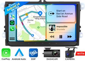 St2cravwx7usebu1 Eonon For Vw Volkswagen Jetta Passat Polo Android 14 Wifi Carplay Car Stereo Radio Gps
