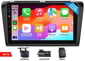 St2cvram3bkx7useuu1 Eonon For Mazda 3 2004-2009 Car Stereo Android 14 9 Inch Touch Gps Navi Radio Wifi Carplay