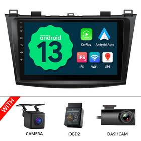St2cvram3bla13usenu1 Eonon Obd Dvr Cam 9 Inch Android 13 Car Stereo Gps Navi Radio Wifi For Mazda 3 2010-2013