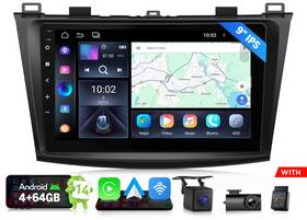 Eonon St2cvram3blx7auseuu1 Cam Obd Dvr 9 Inch Android Auto 14 4 64 For Mazda3 2010-2013 Car Stereo Radio Carplay