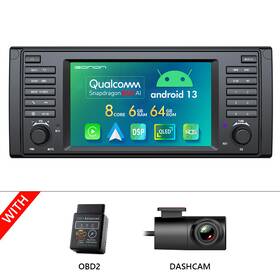 St2cvrce39a12suseum1 Eonon Dvr Obd For Bmw E39 7 Inch Android 13 8core 6 64 Car Radio Gps Stereo Carplay 4g Lte