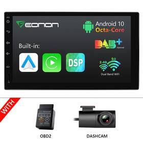 St2cvrcq04seuseum1 Eonon Dvr Obd Car Play Radio Stereo Double 2 Din 7 Inch Ips Android 8-core Wifi Multimedia