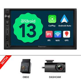 St2cvrcua13useum1 Eonon Dvr Obd Ua13 Car Radio Stereo Double 2 Din 7 Inch Ips Android 13 Gps Navi Wifi