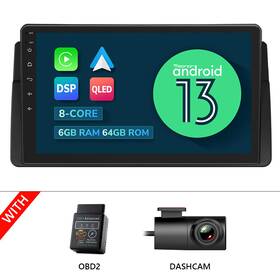St2cvre46a12s6gusebm1 Eonon Dvr Obd For Bmw E46 M3 Car Radio Stereo 9 Inch Android 13 8core 6 64 Head Unit