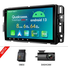 St2cvrgma12s6gusebu1 Eonon Dvr Obd Android 13 6 64g Car Stereo Carplay Gps For Chevy Gmc Yukon Sierra Tahoe