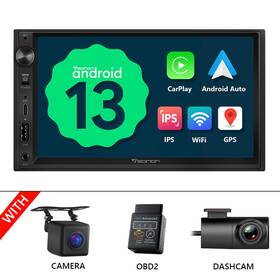 St2vracua13usenm1 Eonon Cam Dvr Obd Car Radio Stereo Bluetooth Double 2 Din 7 Inch Android 13 Carplay
