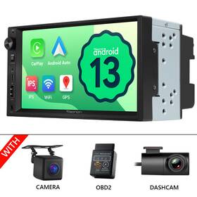 St2vracua13usenu1 Eonon Cam Dvr Obd 7 Inch Ips 2 Din Car Stereo Carplay Android 13 Gps Navi Radio Wifi