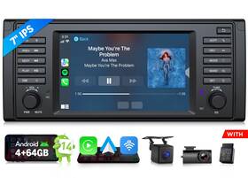 Eonon St2vrae39x7ausebm1 Cam Obd Dvr 7 Inch Android Auto 14 4 64 For Bmw E39 528i 530i Car Stereo Carplay Gps