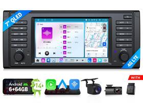 Eonon St2vrae39x7suseuu1 Obd Dvr For Bmw E39 528i 530i 7 Inch 6 64g Android 14 Car Stereo Touchscreen Carplay