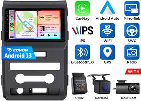 St2vrafdf1x6usebm1 Eonon For Ford F150 2009-2012 Car Stereo Radio Gps Wifi Apple Carplay Android 13 Auto